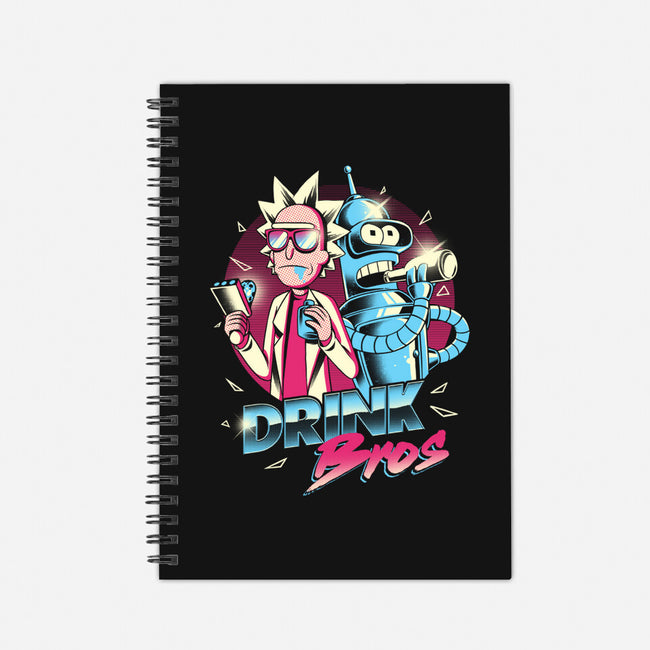 Drink Bros-none dot grid notebook-yumie