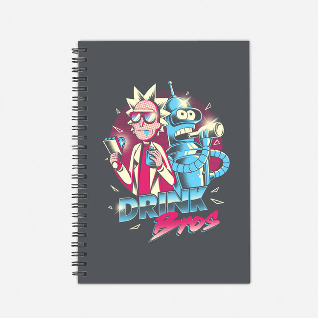 Drink Bros-none dot grid notebook-yumie