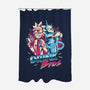 Drink Bros-none polyester shower curtain-yumie