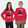 Cat With A Bone-youth crew neck sweatshirt-cottonwander