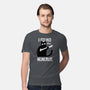 Cat With A Bone-mens premium tee-cottonwander