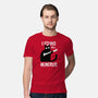 Cat With A Bone-mens premium tee-cottonwander