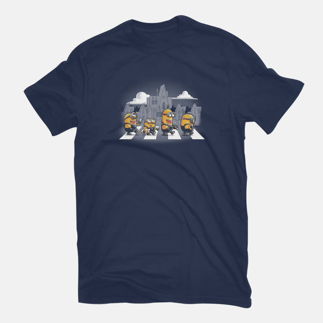 Yellow Road-mens heavyweight tee-trheewood
