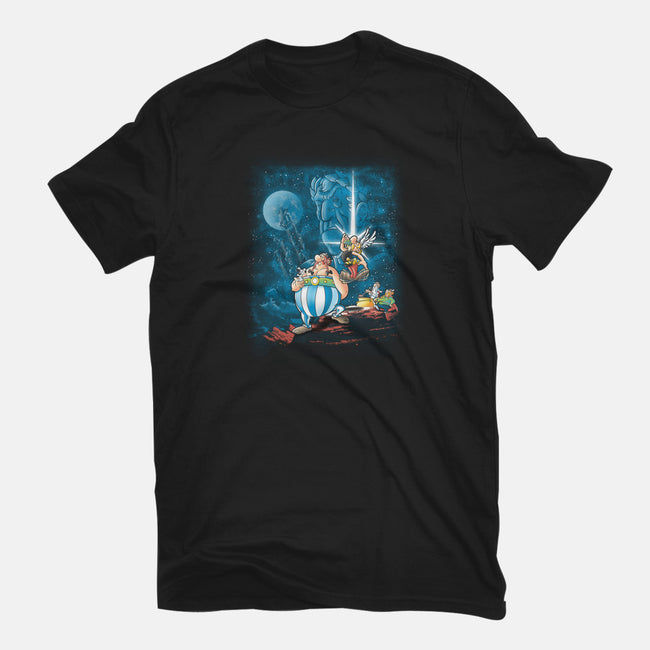 Gaul Wars-womens fitted tee-trheewood