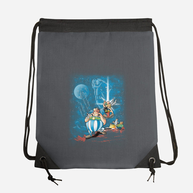 Gaul Wars-none drawstring bag-trheewood