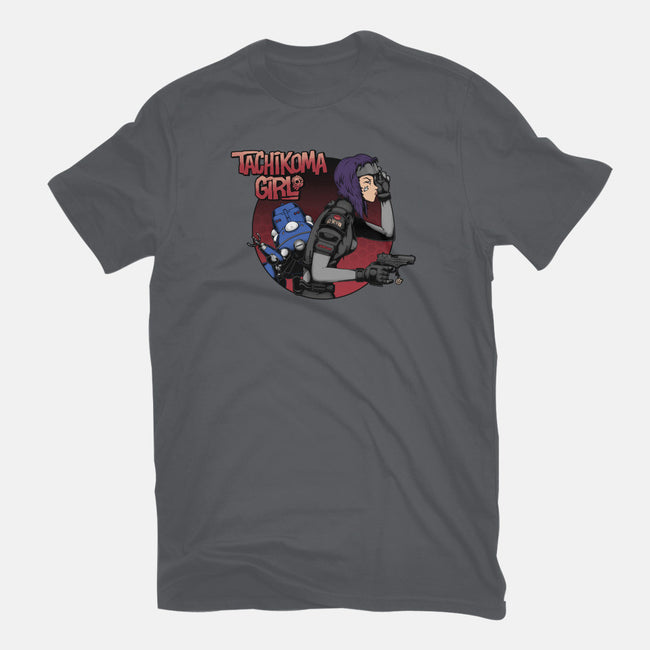 Robot Girl-mens heavyweight tee-pigboom