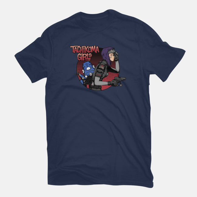 Robot Girl-unisex crew neck sweatshirt-pigboom