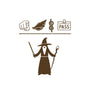 Wizard Hieroglyphs-womens basic tee-Shadyjibes