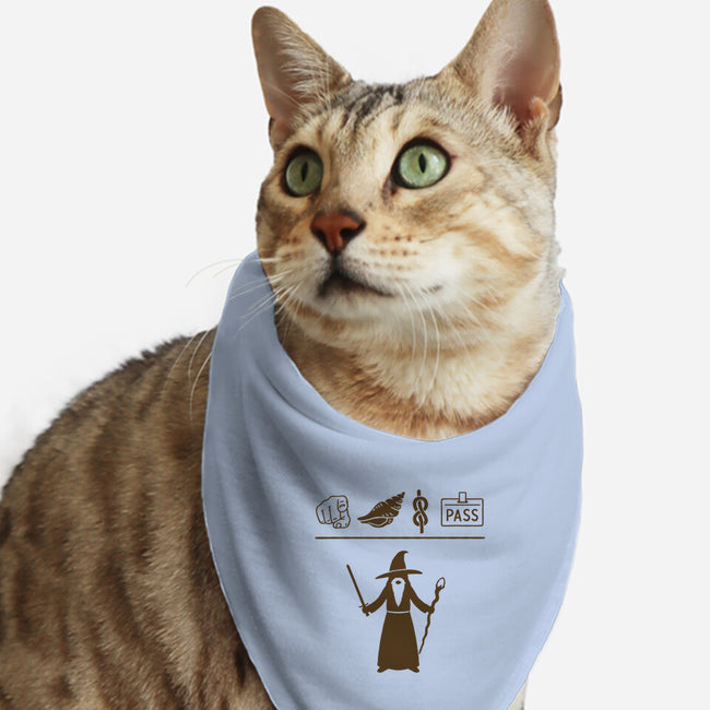 Wizard Hieroglyphs-cat bandana pet collar-Shadyjibes