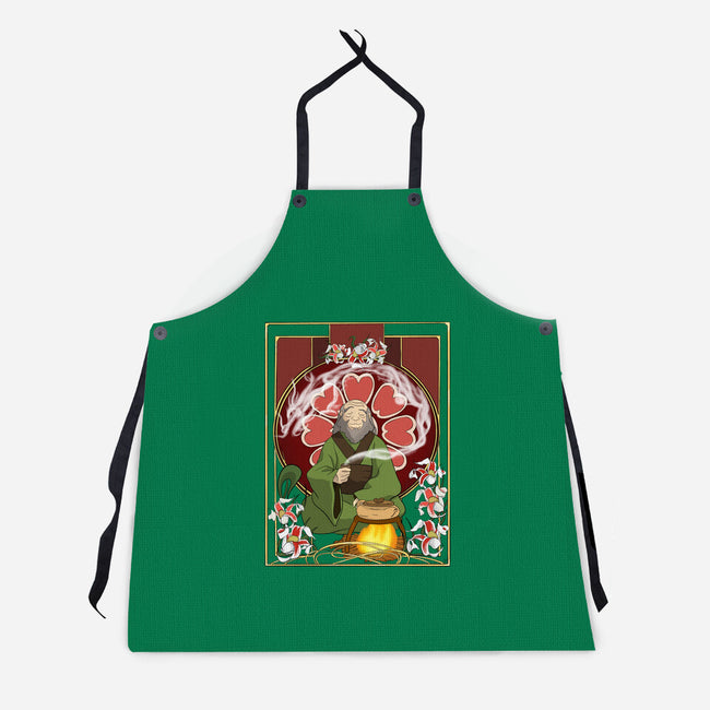 Uncles Tea-unisex kitchen apron-Rain