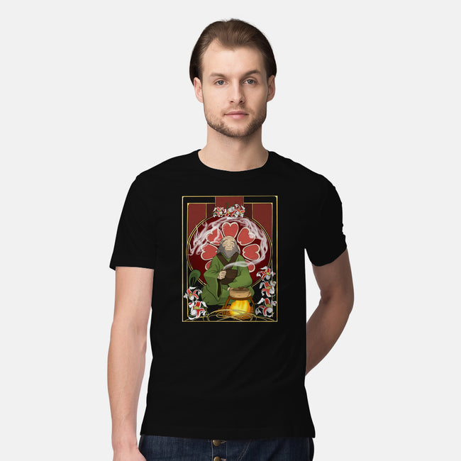 Uncles Tea-mens premium tee-Rain