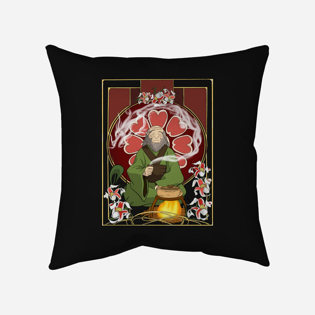 Uncles Tea-none removable cover w insert throw pillow-Rain