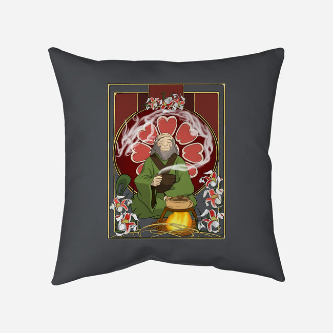 Uncles Tea-none removable cover w insert throw pillow-Rain