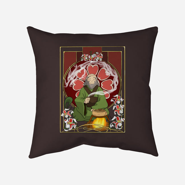 Uncles Tea-none removable cover w insert throw pillow-Rain