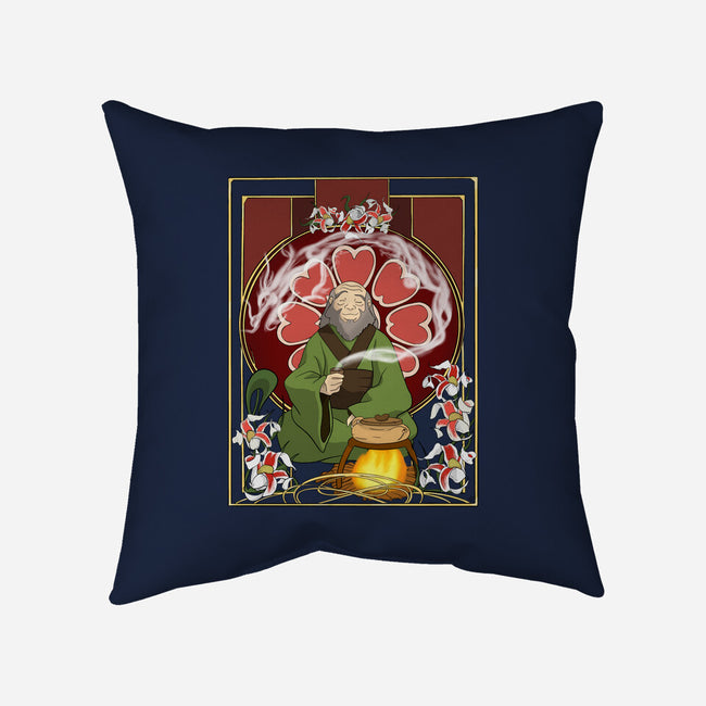 Uncles Tea-none removable cover w insert throw pillow-Rain