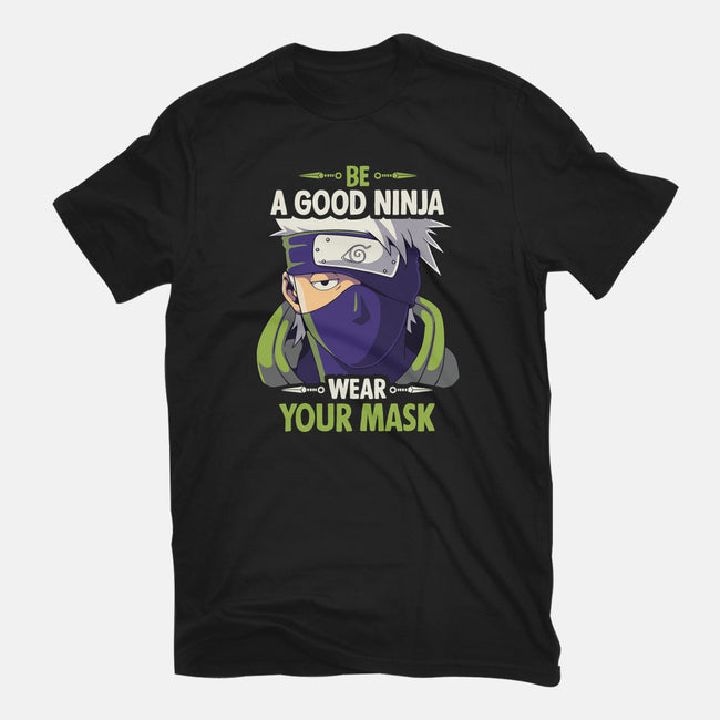 Good Ninja-mens basic tee-Geekydog