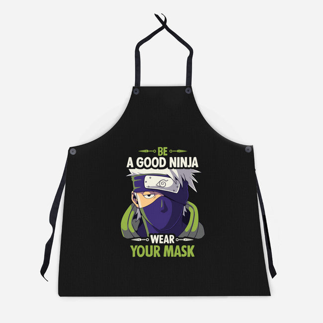 Good Ninja-unisex kitchen apron-Geekydog