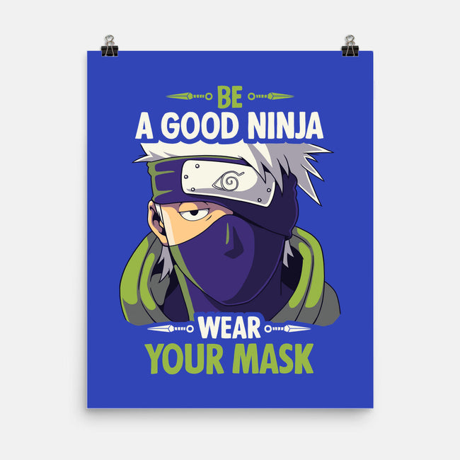 Good Ninja-none matte poster-Geekydog