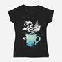 Adventure Brews-womens v-neck tee-RamenBoy