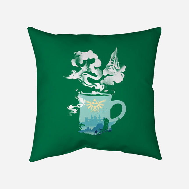 Adventure Brews-none non-removable cover w insert throw pillow-RamenBoy