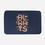 Always-none memory foam bath mat-eduely