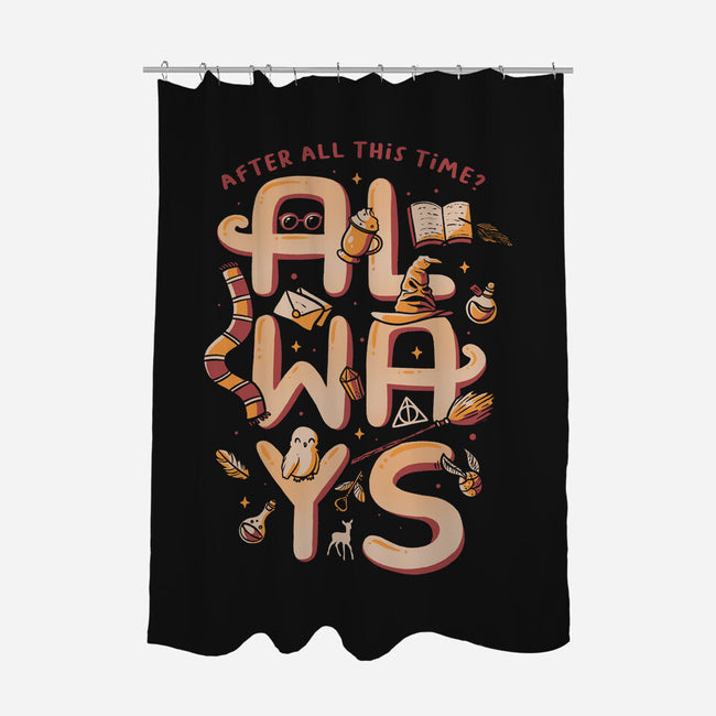 Always-none polyester shower curtain-eduely