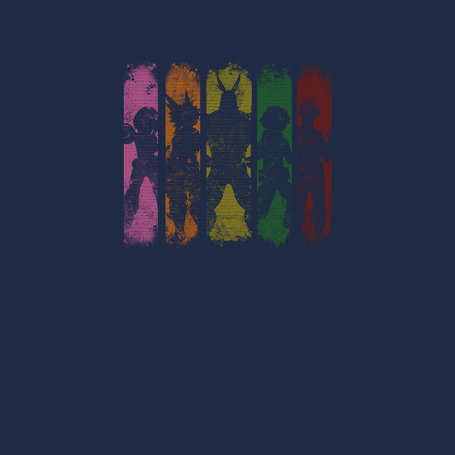 My Hero Shadows-womens basic tee-Skullpy