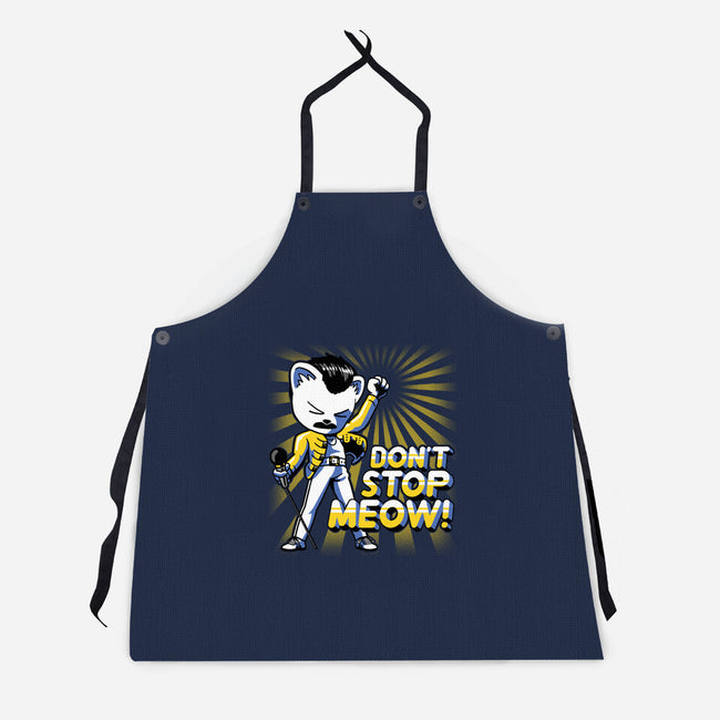 Don't Stop Meow-unisex kitchen apron-estudiofitas
