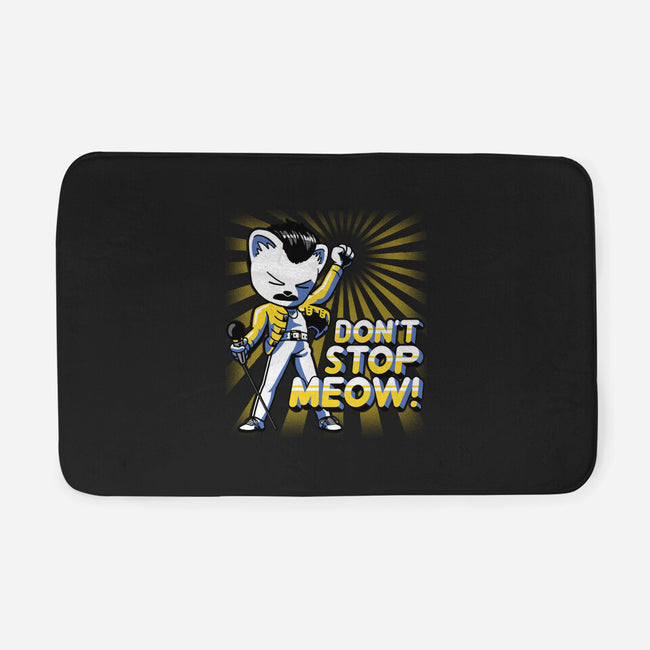 Don't Stop Meow-none memory foam bath mat-estudiofitas