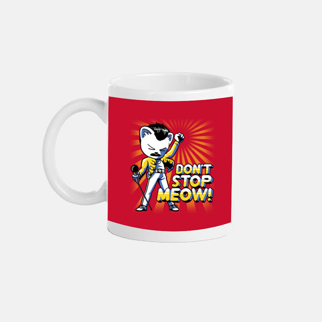 Don't Stop Meow-none glossy mug-estudiofitas