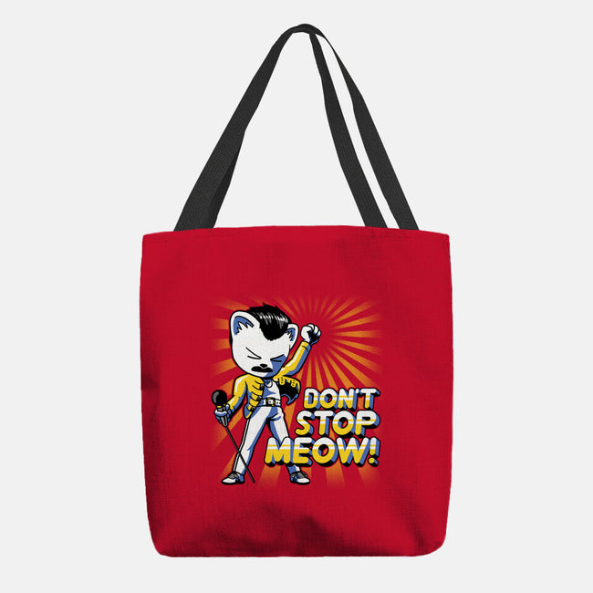 Don't Stop Meow-none basic tote-estudiofitas