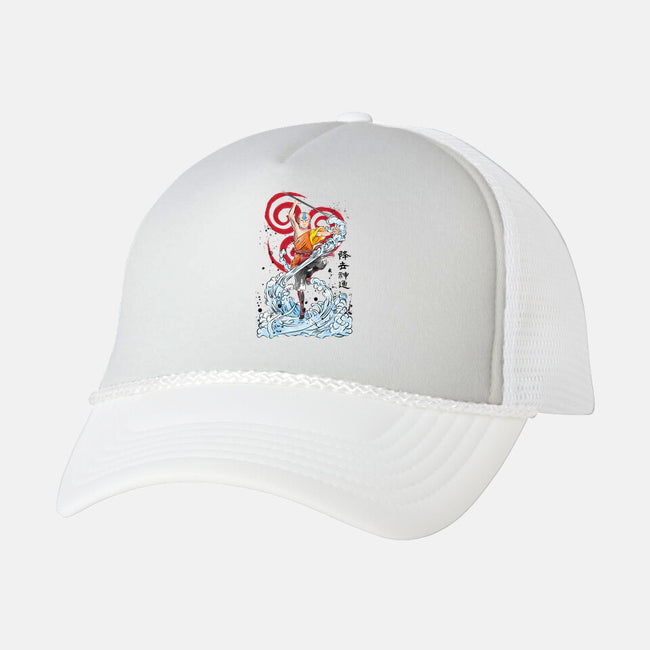 The Power of The Air Nomads-unisex trucker hat-DrMonekers