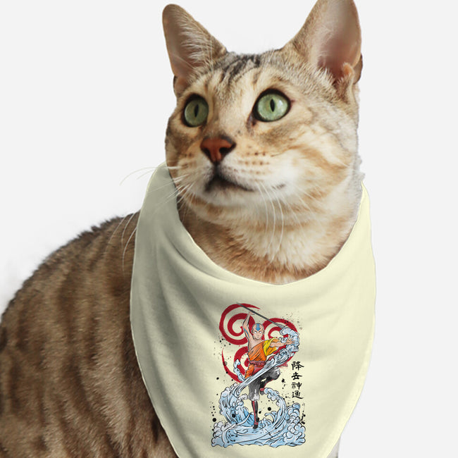 The Power of The Air Nomads-cat bandana pet collar-DrMonekers