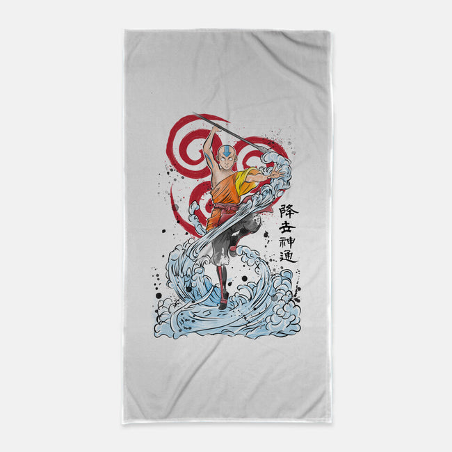 The Power of The Air Nomads-none beach towel-DrMonekers