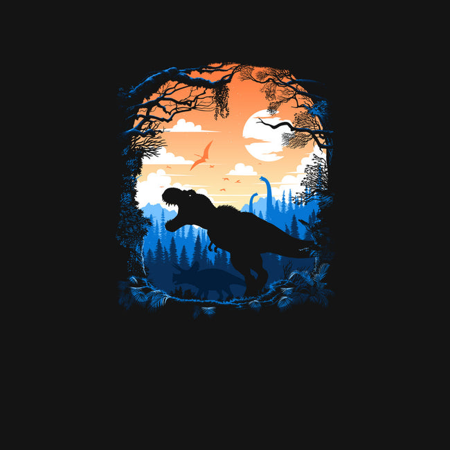 Sunset Rex-womens basic tee-albertocubatas