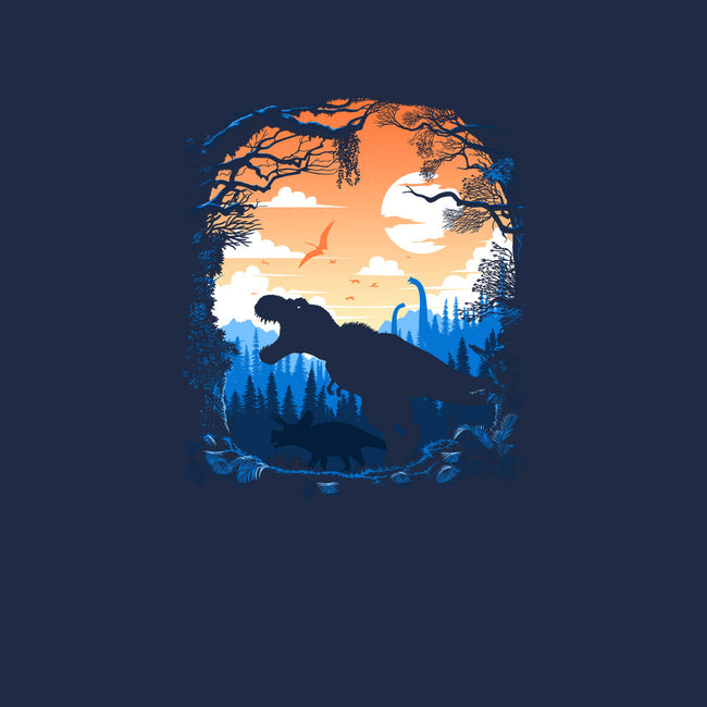 Sunset Rex-womens basic tee-albertocubatas