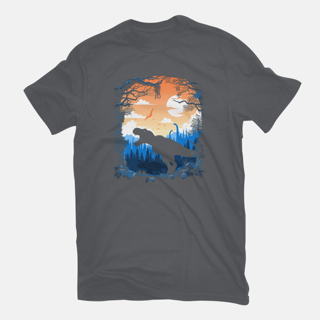 Sunset Rex-mens heavyweight tee-albertocubatas