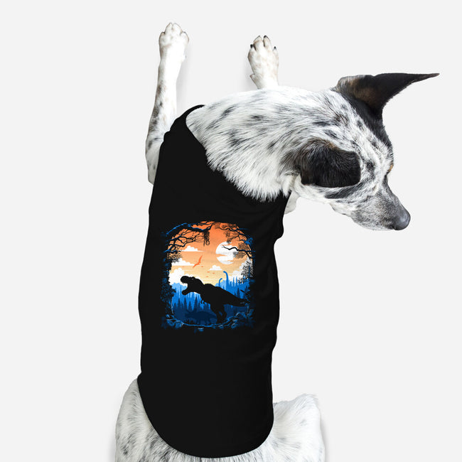 Sunset Rex-dog basic pet tank-albertocubatas