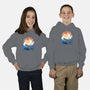 Sunset Rex-youth pullover sweatshirt-albertocubatas