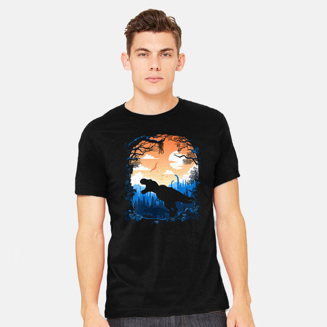 Sunset Rex-mens heavyweight tee-albertocubatas