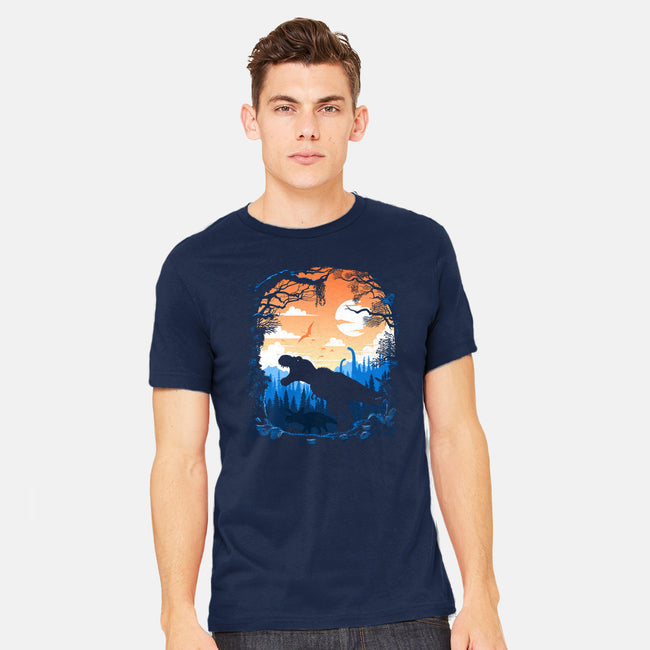 Sunset Rex-mens heavyweight tee-albertocubatas