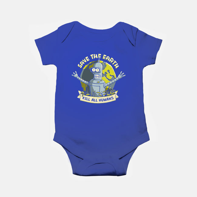 Bender Earth-baby basic onesie-ducfrench