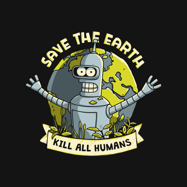Bender Earth-none drawstring bag-ducfrench
