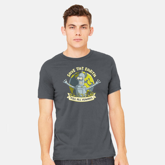 Bender Earth-mens heavyweight tee-ducfrench