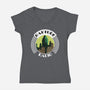 Rapture Radio-womens v-neck tee-Zody