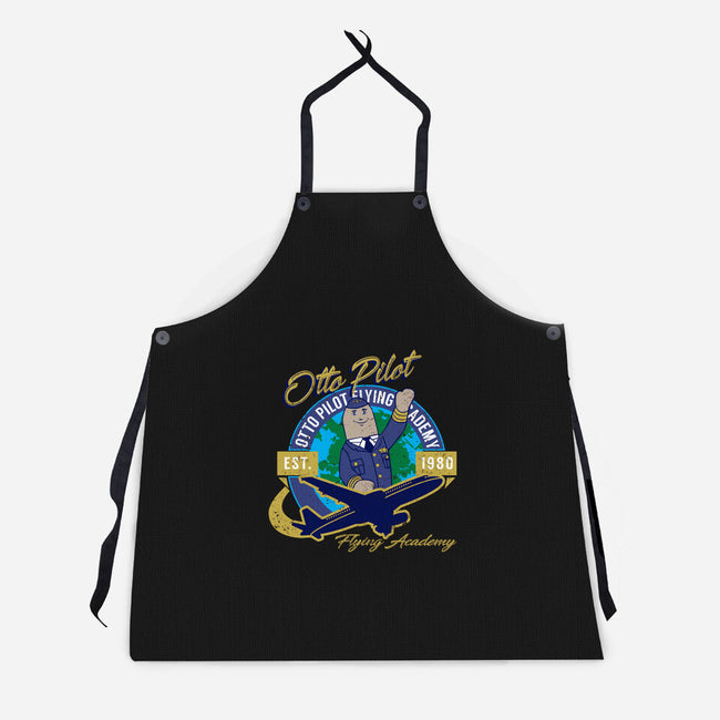 Otto Pilot-unisex kitchen apron-AlemaArt