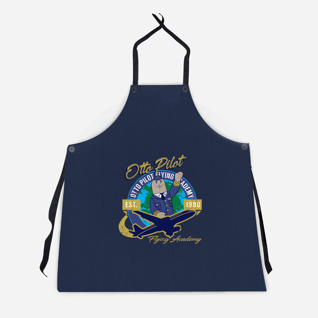 Otto Pilot-unisex kitchen apron-AlemaArt