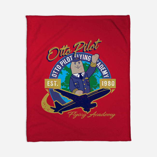 Otto Pilot-none fleece blanket-AlemaArt