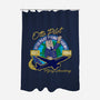 Otto Pilot-none polyester shower curtain-AlemaArt