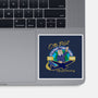 Otto Pilot-none glossy sticker-AlemaArt